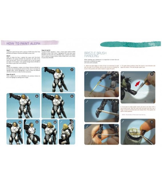 Libro "Painting miniatures from A to Z" Masterclass Vol. 2