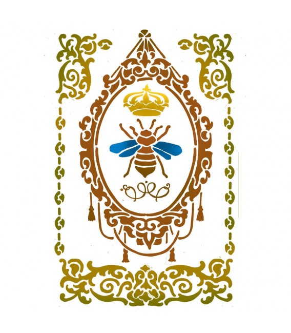 Plantillas - Stencils 21x29,7 Queen Bee KSG413