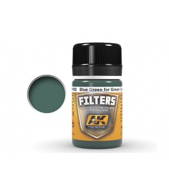 AK4162 Blue green for Green camo 35 ml.