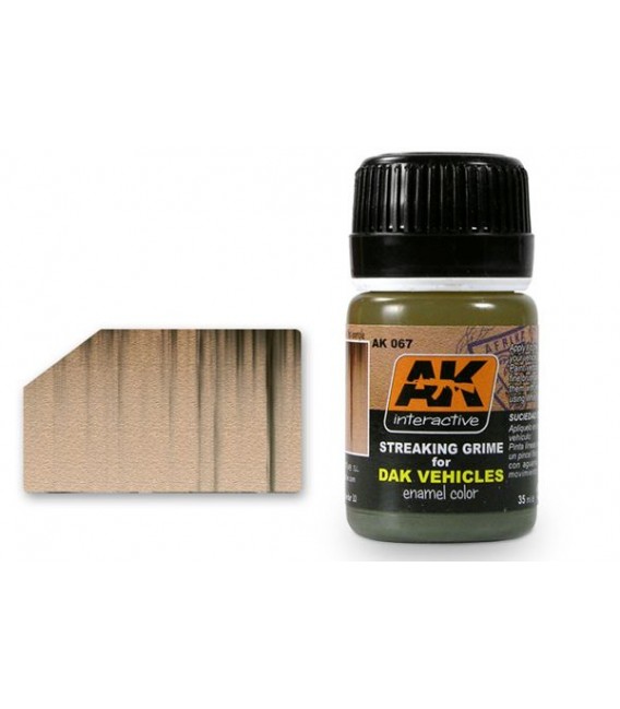 AK067 Streaking grime for DAK vehicles 35 ml.