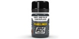 AK2072 Paneliner for grey and blue camouflage 35 ml.