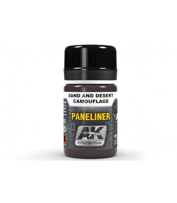 AK2073 Paneliner for sand and desert camouflage 35 ml.