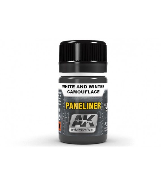 AK2074 Paneliner for white and winter camouflage 35 ml.