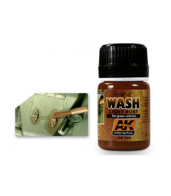 AK046 Light rust Wash 35 ml.