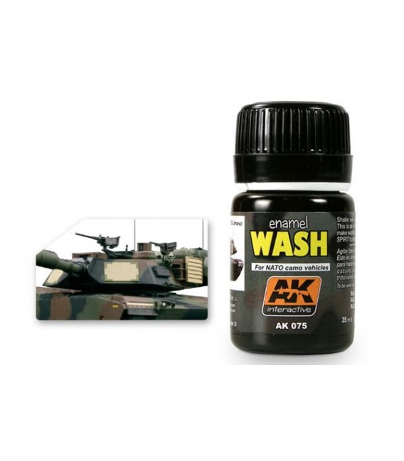 AK075 Wash for NATO tanks 35 ml.