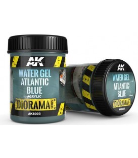 AK8003 Water gel Atlantic blue 250 ml.