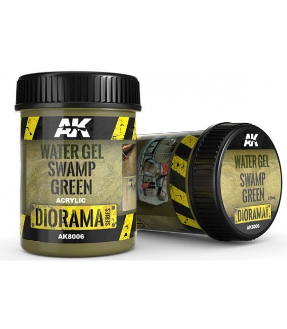 AK8006 Water gel swamp green 250 ml.