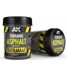 AK8013 Terrains asphalt 250 ml.