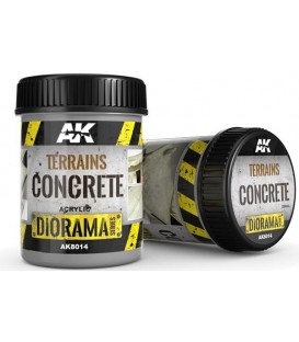 AK8014 Terrains concrete 250 ml.