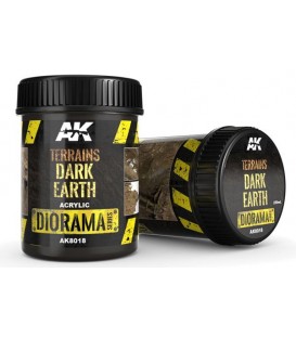 AK8018 Terrains dark earth 250 ml.