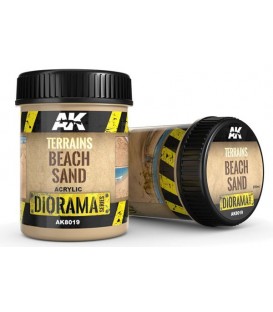 AK8019 Terrains beach sand 250 ml.