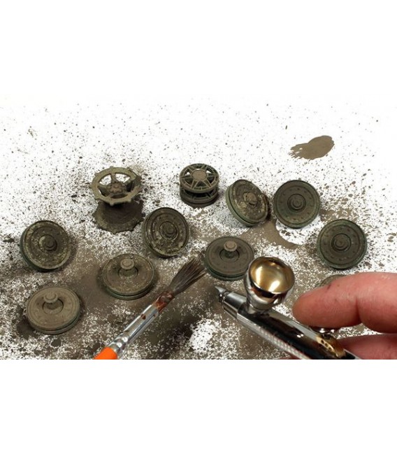 AK8026 Splatter effects wet mud 100 ml.