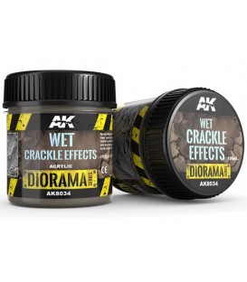 AK8034 Wet crackle effects 100 ml.