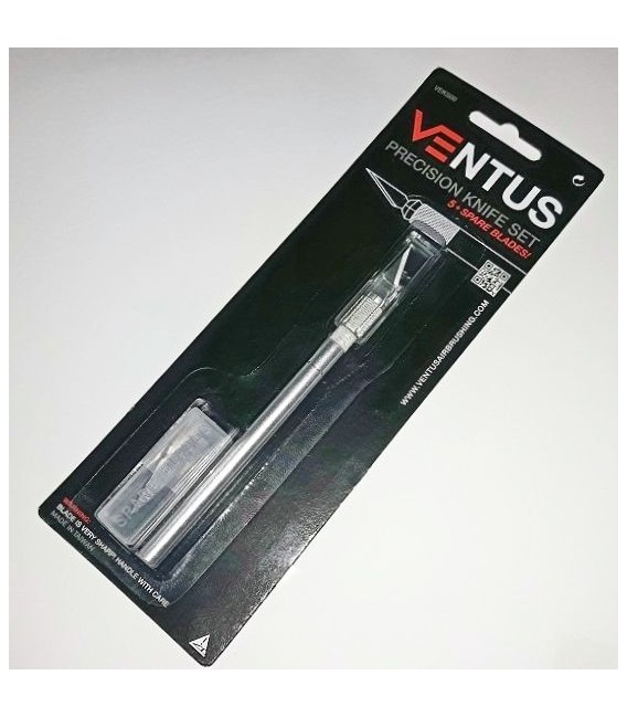 Cutter mango clasico con 5 hojas de recambio