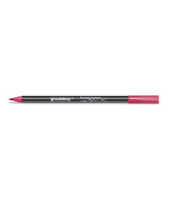 014) Carmine Red Markers Edding 4200 for porcelain
