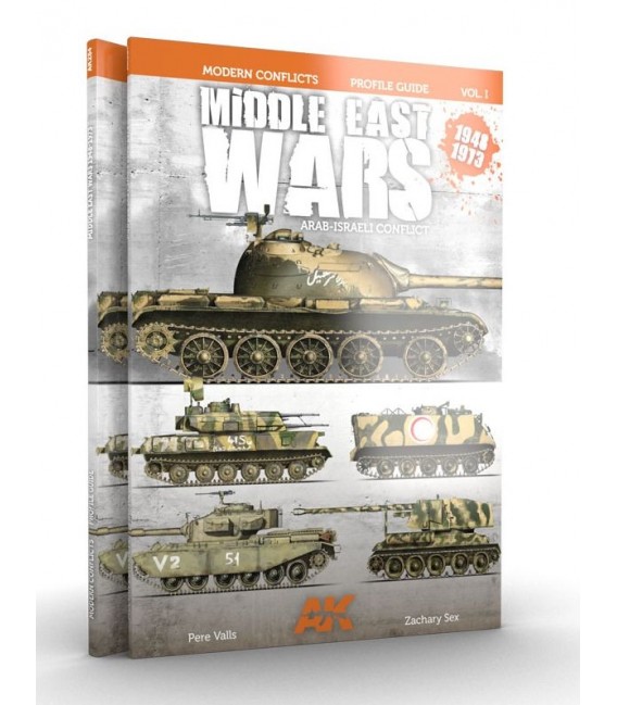 AK284 Middle East Wars 1948-1973 Vol.1 Pofile Guide