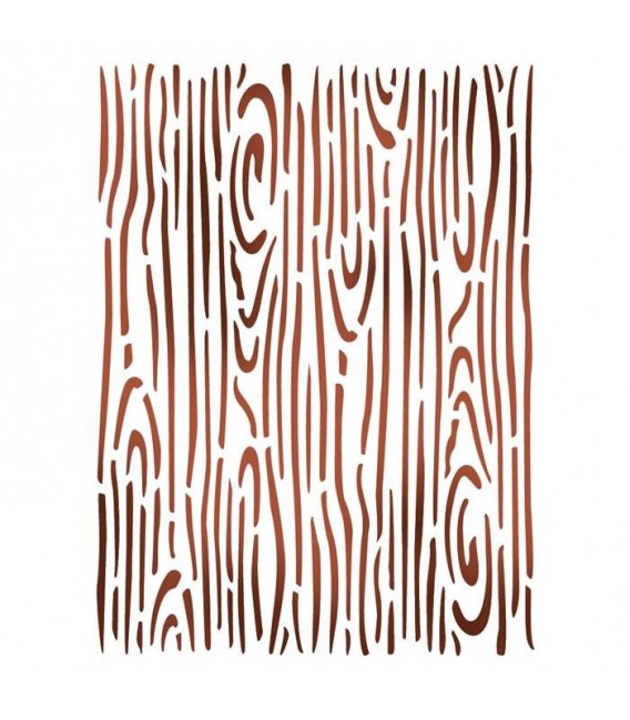 Plantillas - Stencils 15x20 Wood effect KSD287