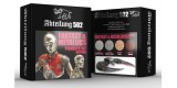 ABT405 Fantasy & Metallics Pigments Set 4 u. 20 ml.