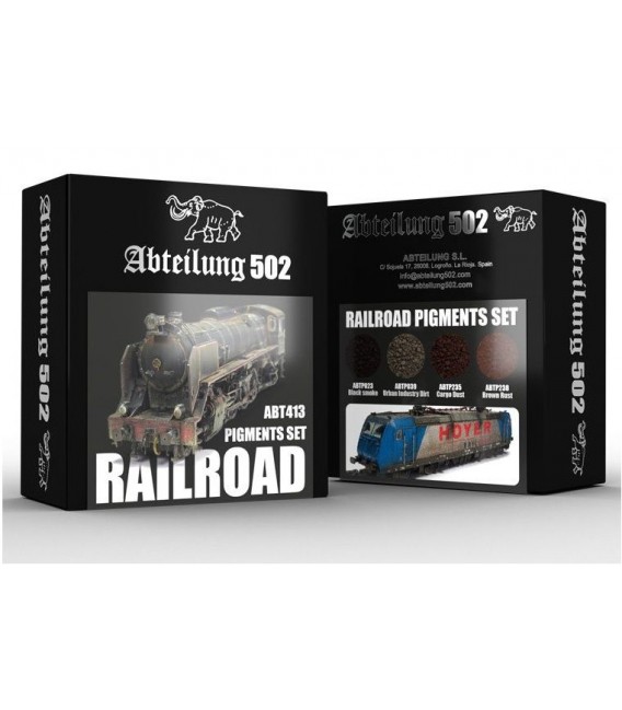 ABT413 Railroad Pigment Set 4 u. 20 ml.