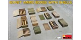 35261 Soviet Ammo boxes w/shells