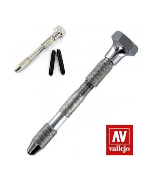 Spin Top Pin Vice Double Ended Vallejo T09001