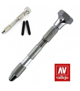 Spin Top Pin Vice Double Ended Vallejo T09001