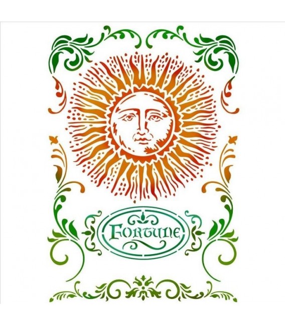 Plantilles - Stencils 21x29,7 Alchemy Sun KSG403