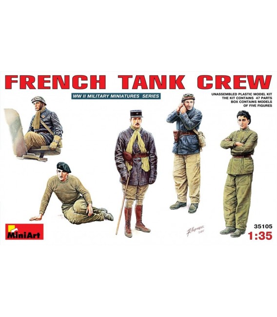 35105 French Tank Crew