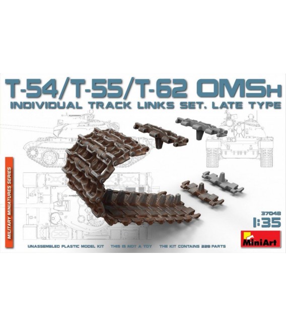 37048 T-54/T-55/T-62 OMSh Track Links Set. Late type