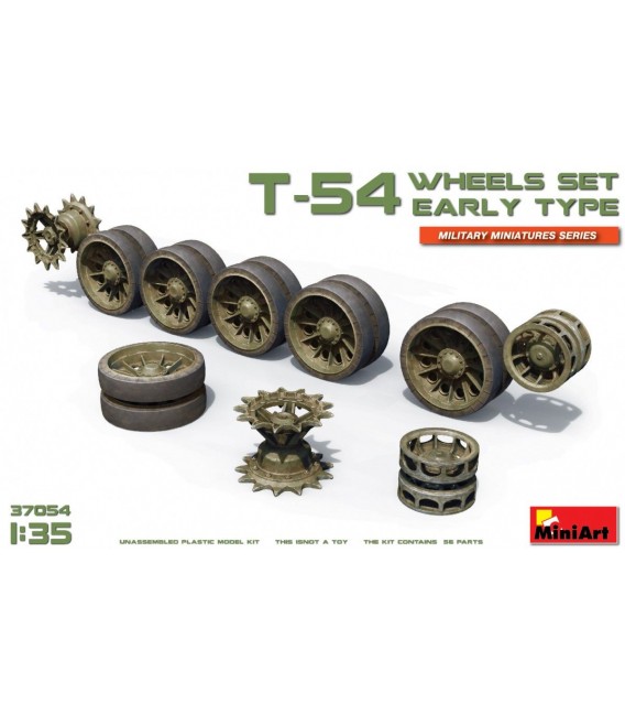37054 T-54 Wheels Set. Early Type