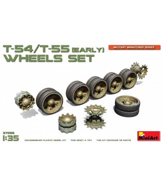 37056 T-54, T-55 (Early) Wheels Set