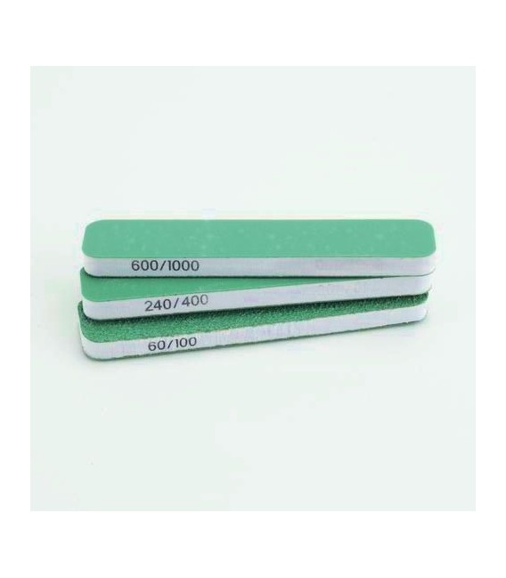 Set 3 Esponjas Lija Vallejo Doble Grano 90x19x12 mm.