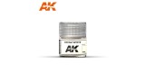 RC002 Cream White 10ml. AK Real Colors