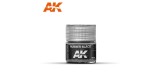 RC022 Rubber Black 10ml. AK Real Colors