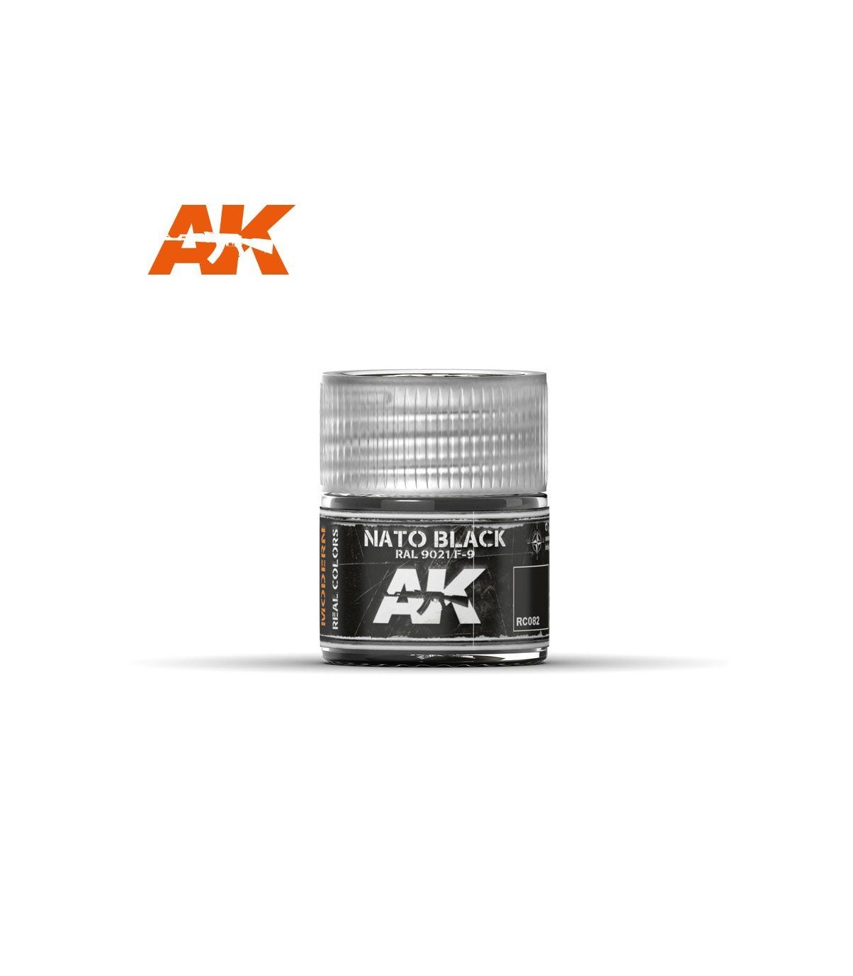 RC082 NATO Black 10ml. AK Real Colors