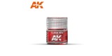 RC503 Clear Red 10ml. AK Real Colors