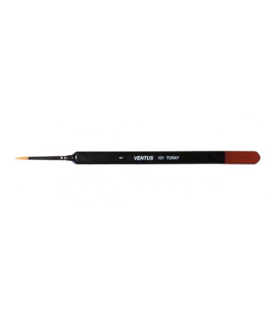 07) Toray synthetic hair Ventus 101 brush 1