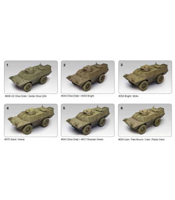 78.412 Set AFV US Vietnam Verde Oliva.