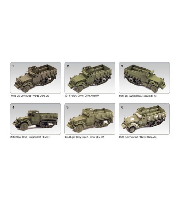 78.402 Set AFV US Army Olive Drab.