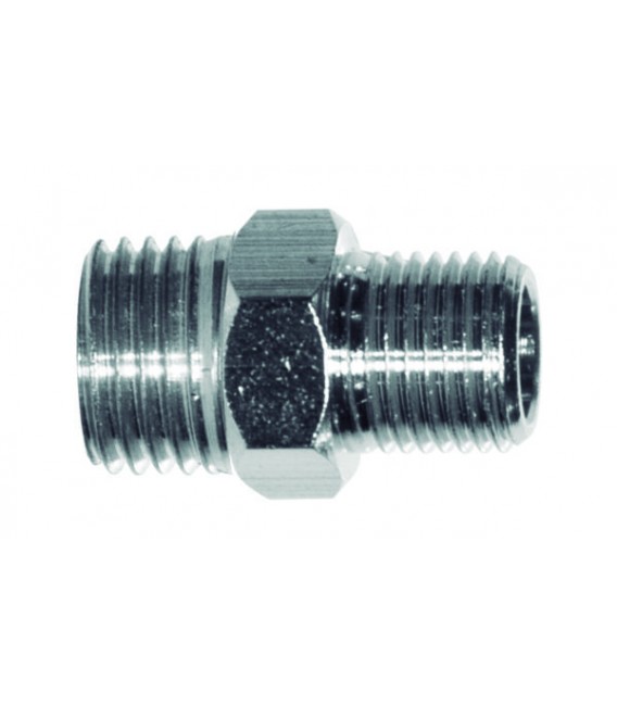 Raccord pour aerographie 1/8"m a 1/4"m