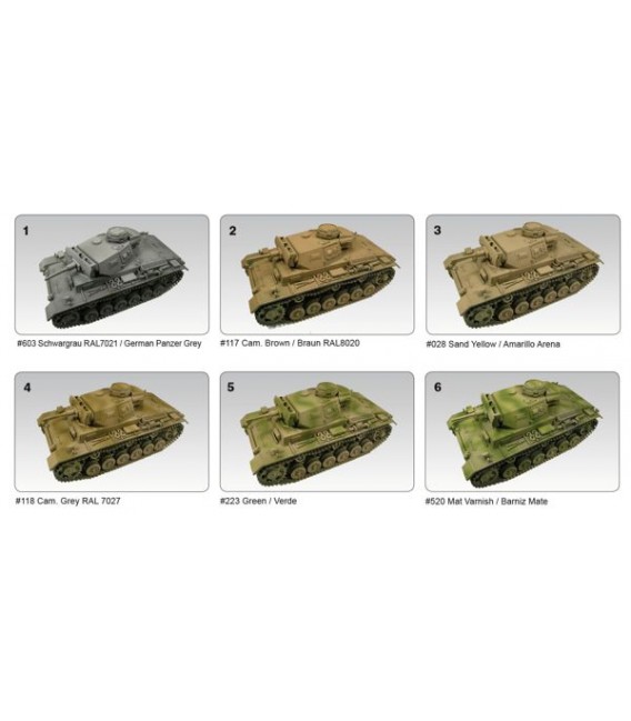 78.410 Set AFV Afrika Korps Alemany 1942-1944 (DAK).