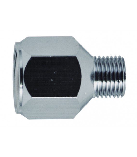 Raccord pour aerographie 1/4"f a 1/8"m