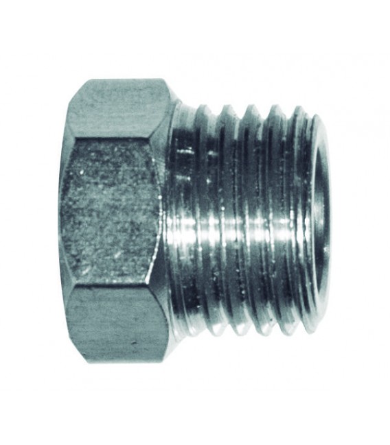 Adattamento per aerografo 1/4"m a 1/8"f.