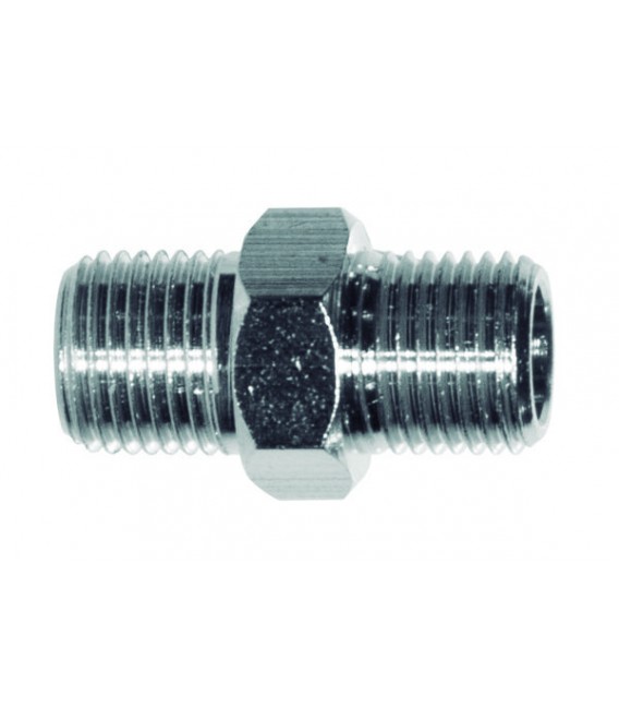 Adattamento per aerografo 1/8"m a 1/8"m