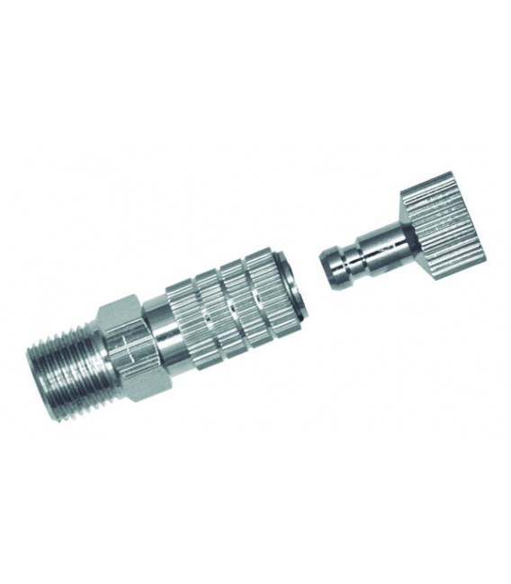 Endoll rapid per aerografia 1/8f a 1/8"m.