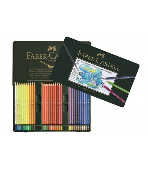 d) Caixa metall 60 llapis aquarel.lables Albrecht Durer