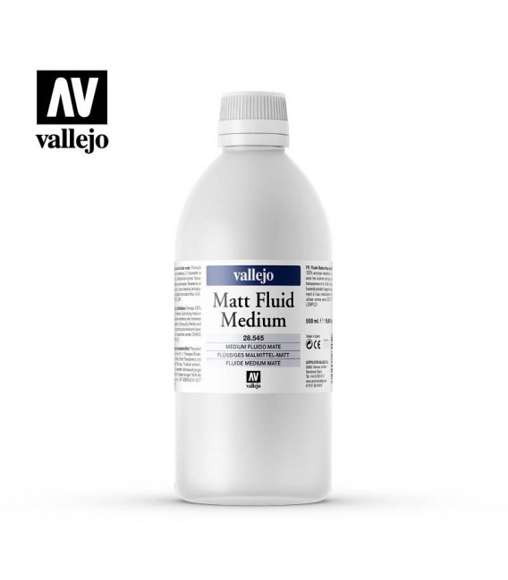 Fluide Medium mate Vallejo 500 ml.