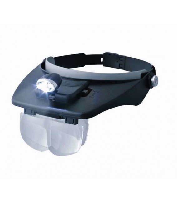 Lupa de Cabeza con Led y Varios Aumentos