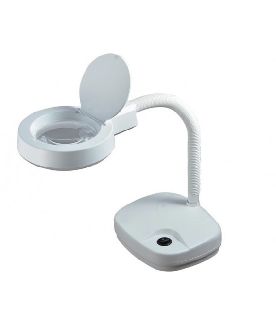 Lupa Sobremesa con Fluorescente