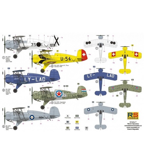 Bücker 133 C "Foreign services" 92223